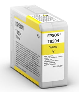 Epson Original T8504 Yellow Inkjet Cartridge (C13T850400)