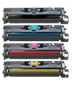 HP Compatible C9700A-C9703A BK/C/M/Y Toner Cartridge Set
