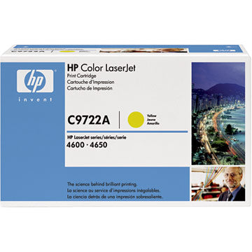 Original HP C9722A Yellow Toner Cartridge 641A