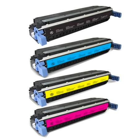 HP Compatible C9730A-C9733A BK/C/M/Y Toner Cartridge Set 645A