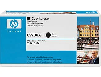 Original HP C9730A Black Toner Cartridge 645A