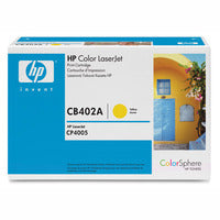 Original HP CB402A Yellow Toner Cartridge