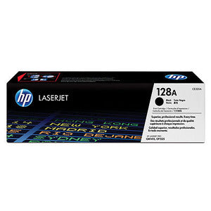 Original HP CE320A Black Toner Cartridge 128A