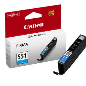 Canon Original CLI-551C Cyan Ink Cartridge (6509B001)