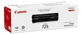 Canon Original 725 Black Toner Cartridge (3484B002AA)