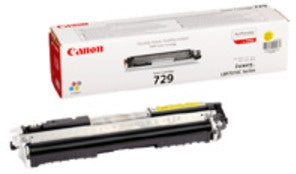 Canon Original 729Y Yellow Toner Cartridge (4367B002AA)