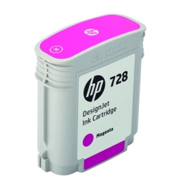 HP Original 728 Magenta Inkjet Cartridge (F9J62A)