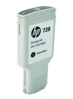 HP Original 728 Matt Black Extra High Capacity Inkjet Cartridge (F9J68A)
