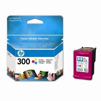 HP 300 Original Colour Ink Cartridge (CC643EE )