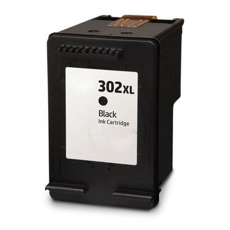 HP Remanufactured 302XL High Capacity Black Ink Cartridge (F6U68AE)