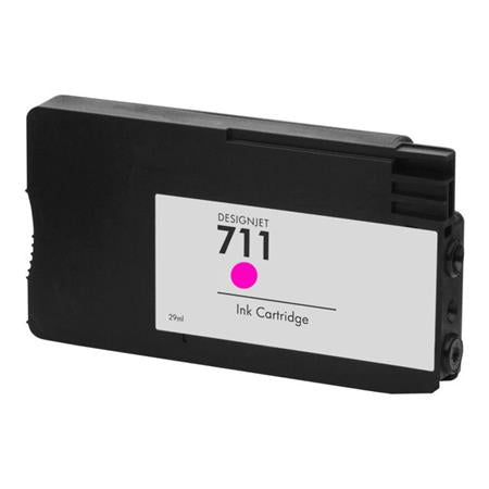HP 711 Compatible Magenta Pigmented Ink Cartridge CZ131A