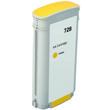 HP Remanufactured 728 Yellow High Capacity Inkjet Cartridge (F9J65A)