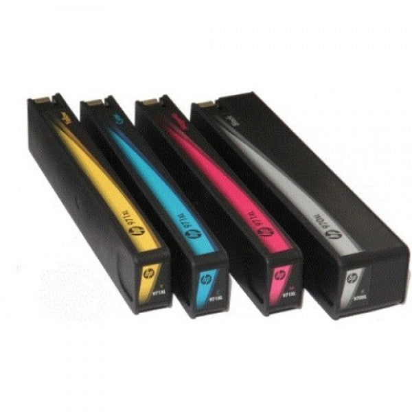 HP 970XL/971XL Full Set Compatible Ink Cartridges (4 Pack)