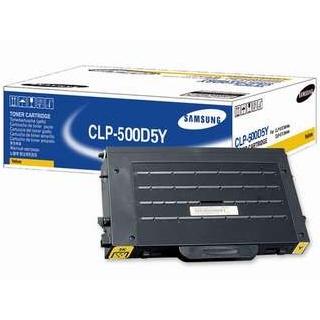 Original Samsung CLP-510D5Y Yellow Toner Cartridge