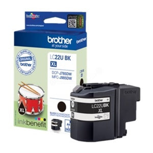 Brother Original LC22UBK High Capacity Black Ink Cartridge