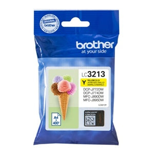 Brother Original LC3213Y High Capacity Yellow Ink Cartridge