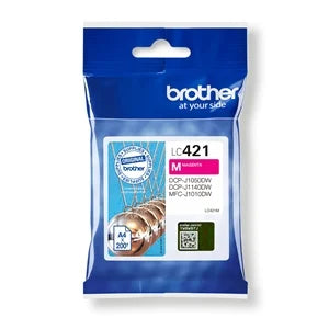 Brother Original LC421M Magenta Ink Cartridge