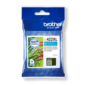 Brother Original LC422XLC High Capacity Cyan Ink Cartridge