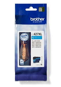 Brother Original LC427XLC High Capacity Cyan Ink Cartridge