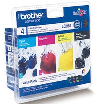 Brother Original LC980VALBP Ink Cartridge Set (4)