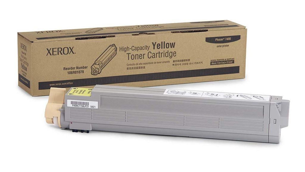 Xerox 106R01079 High Capacity Yellow Toner Cartridge