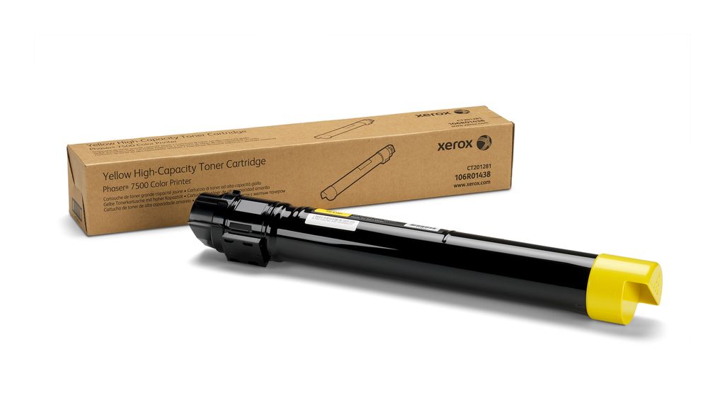Xerox 106R01438 High Capacity Yellow Toner Cartridge