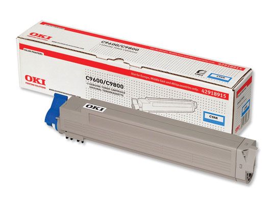Oki 42918915 Cyan Toner Cartridge