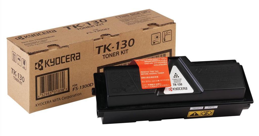 Kyocera Original TK-130 Black Toner Cartridge TK130