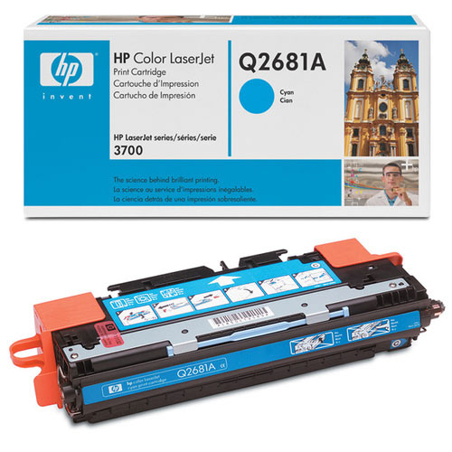 Original HP Q2681A High Capacity Cyan Toner Cartridge 311A