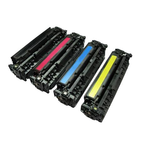 HP Compatible Q3960A-Q3963A (122A) Toner Cartridge Set