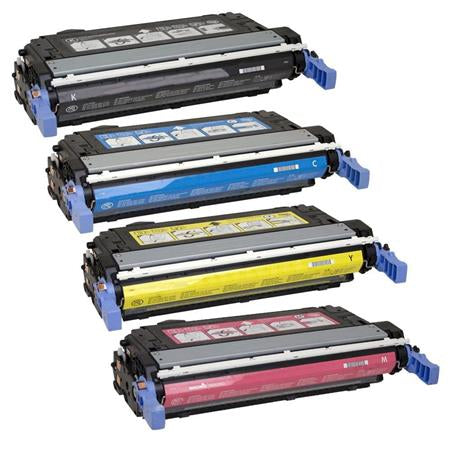 HP Compatible Q5950A-Q5953A (643A) BK/C/M/Y Toner Cartridge Set