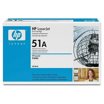 Original HP Q7551A Black Toner Cartridge 51A