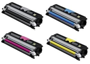 Konica Minolta QA0V30 BK/C/M/Y Toner Cartridge Set
