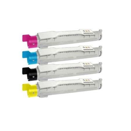 Epson Compatible S050210-S050213 BK/C/M/Y Toner Cartridge Set