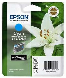 Epson Original T0592 Cyan Ink Cartridge
