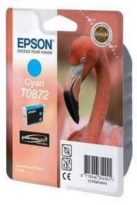 Epson Original T0872 Cyan Ink Cartridge