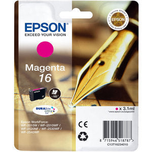 Epson Original 16 Magenta Ink Cartridge (T1623)