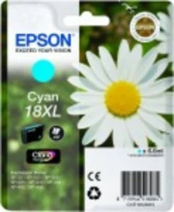 Epson Original 18XL High Capacity Cyan Ink Cartridge (T1812)