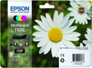 Epson Original 18XL High Capacity 4 Colour Multipack (T1816)