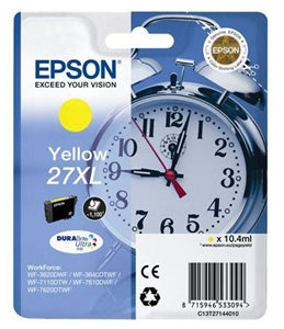 Epson Original 27XL Yellow High Capacity Ink Cartridge (T2714)