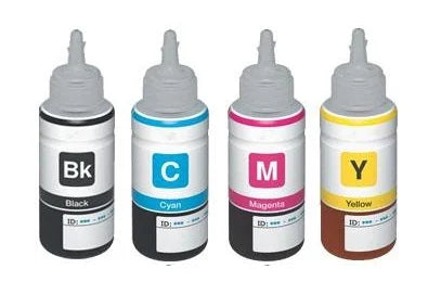 Epson Compatible T6641 T6642 T6643 T6644 Bottled Ink Set (4)