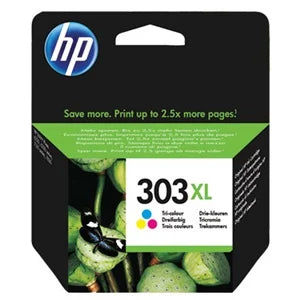 HP 303XL Original Tri-Colour High Capacity Inkjet Cartridge (T6N03AE)