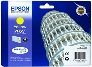 Epson Original 79XL Yellow High Capacity Ink Cartridge (C13T79044010)