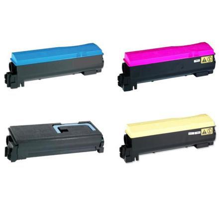 Kyocera Compatible TK560 BK/C/M/Y Toner Cartridge Set