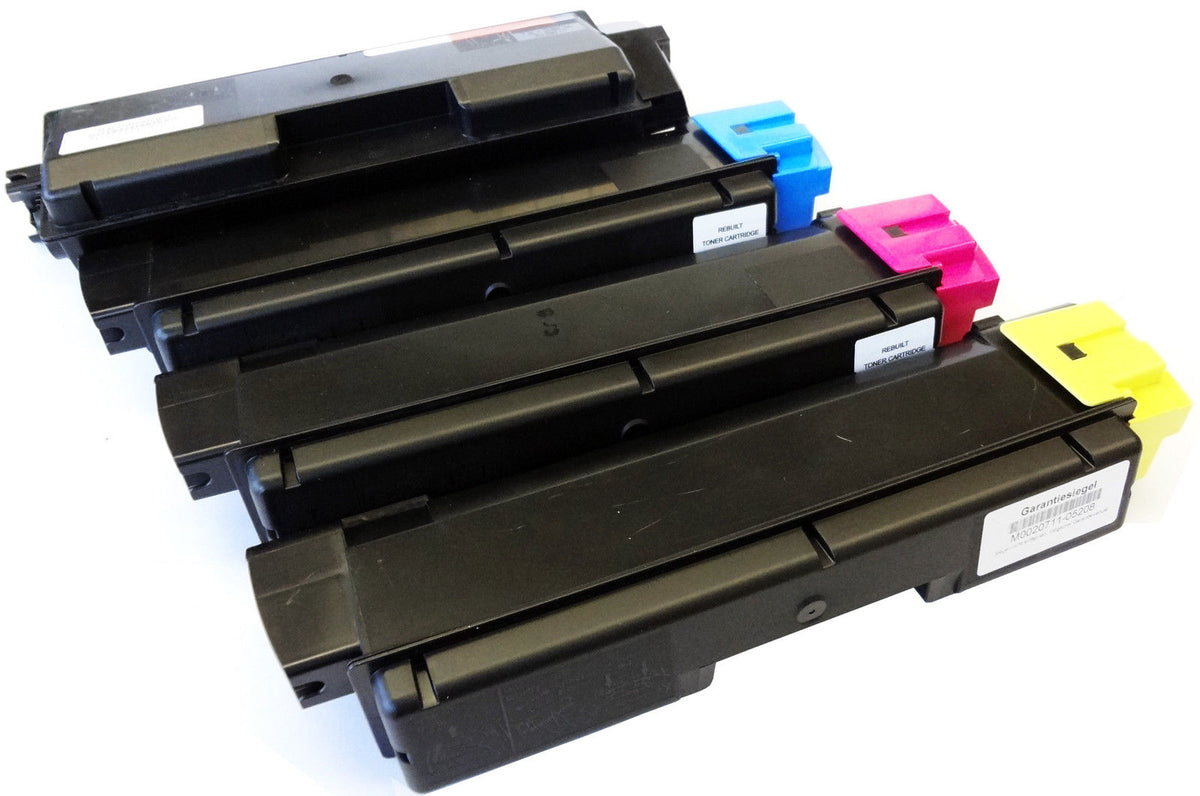Kyocera Compatible TK580 BK/C/M/Y Toner Cartridge Set
