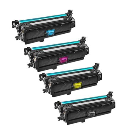 Konica  Minolta Compatible TN210 BK/C/M/Y Toner Cartridge Set