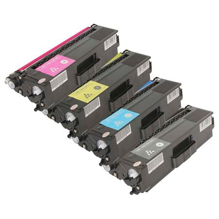 Brother Compatible TN329 BK/C/M/Y Toner Cartridge Set