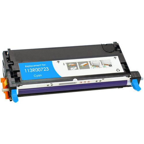 Compatible Xerox 113R00723 High Capacity Cyan Toner Cartridge