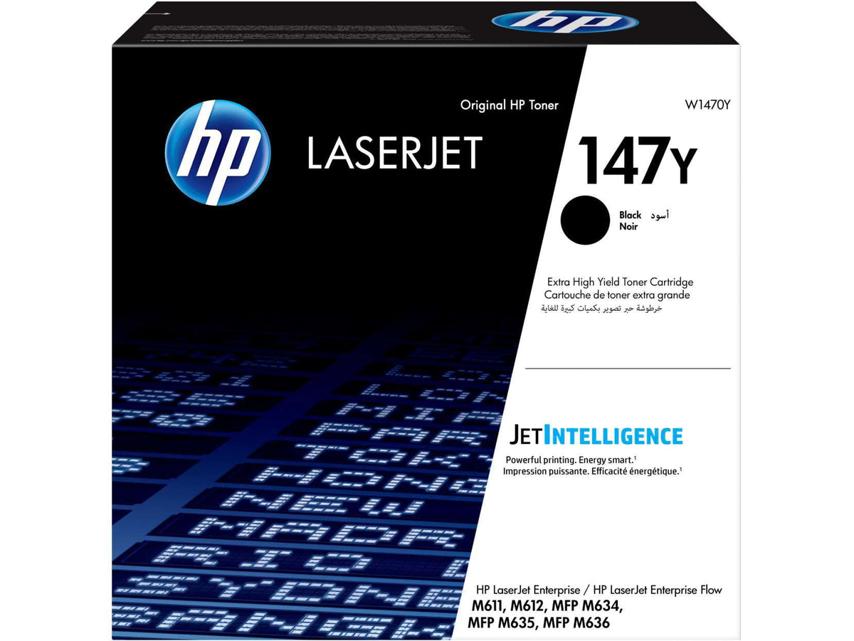 HP Original 147Y Black Extra High Capacity Toner Cartridge W1470Y