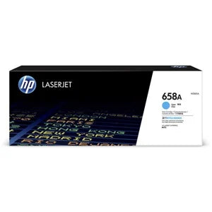 HP Original 658A Cyan Toner Cartridge (W2001A)